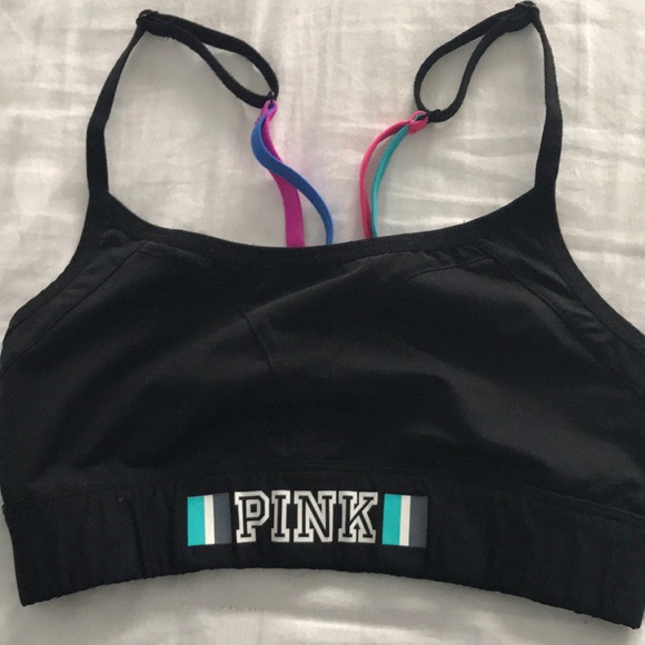 Victoria's Secret Tops - Pink sport bra size xs 🌺